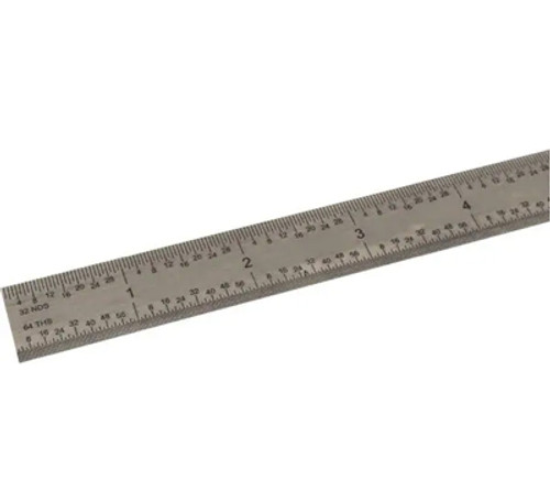 SPI Steel Shop Rule, Flexible, 36"Lx3/4"W