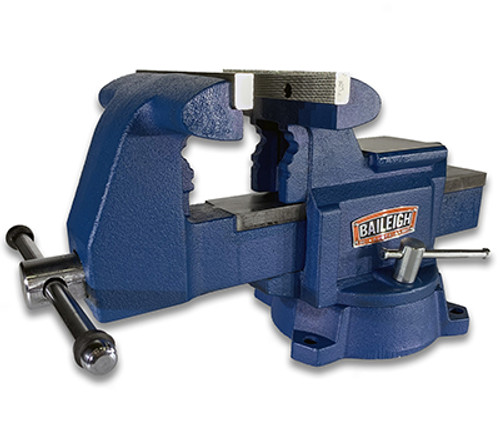 Baileigh Industrial Bench Vise, 5.9" Jaw Opening