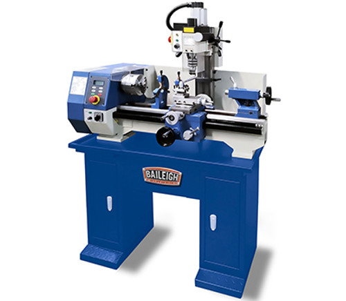 Baileigh Mill, Drill and Lathe Combination, 1HP,120V,1PH