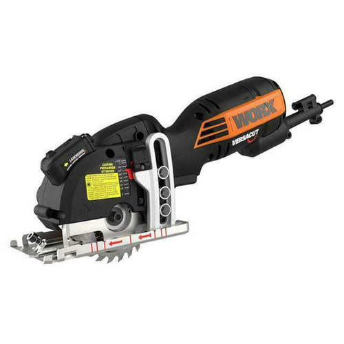 Worx Versacut Mini Circular Saw With Laser