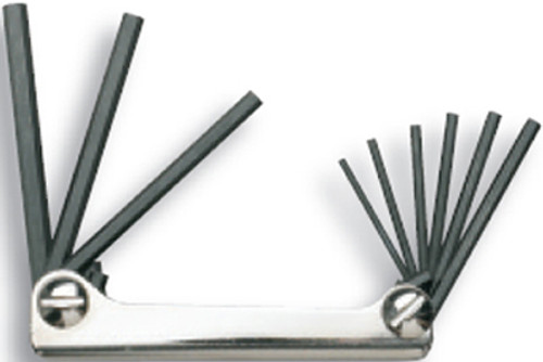 Proto Folding Hex Key Wrenches, Fractional, 5/64" - 1/4", 4-1/2" Handle, 9 sizes