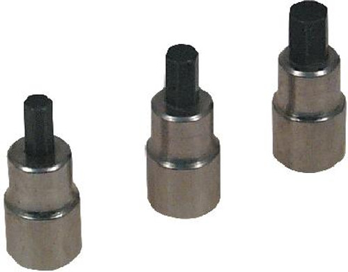 Lisle Brake Caliper Bit Set, 3pc