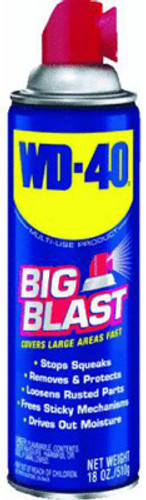 WD-40 Lubricant, Aerosol, 18 oz.