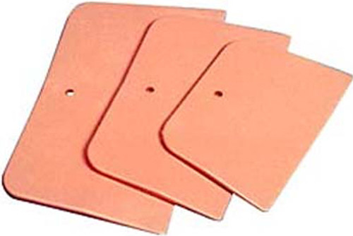 Bondo 3 Piece Plastic Spreaders - 3"x4", 3"x5", 3"x6"