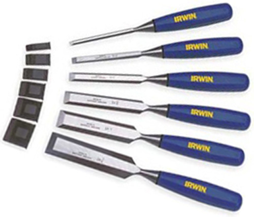 Irwin Marples Blue Chip Woodworking - Chisel Set 4 -1/4", 1/2", 3/4", 1"