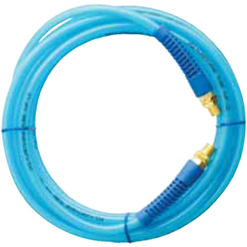 Milton Rubber Air Hose with Connector, 1/4"ID x 50'L