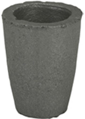 Moninger Clay Graphite Crucible - #8/Outside Height 7-1/16"/Top Dia 6"