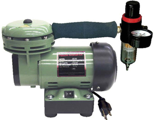 Paasche Air Compressor - 1/6HP, 1PH, 110V