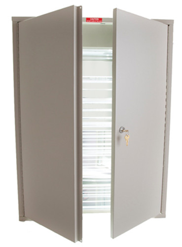 Kerkau Ultraviolet Sanitizing Cabinet - Alum Interior/Beige Exterior