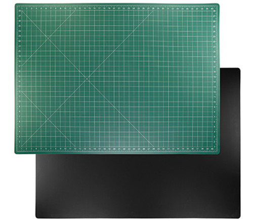 Pacific Arc Self-Healing Cutting Mat, Green/Black, 36" x 48"