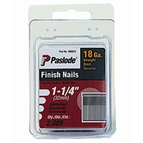 Paslode 18 Gauge Brad Nails, 1", Box/2000