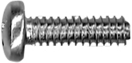 Pan Head Machine Screws, 6-32 x 1/2", Box/100