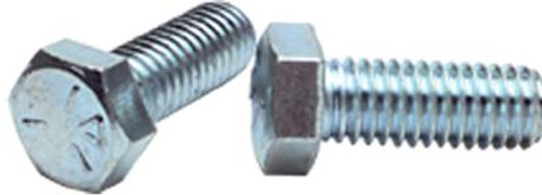 Hexagon Head Steel Cap Screws - Grade 5, 1/4"-20 x 2", Box/100