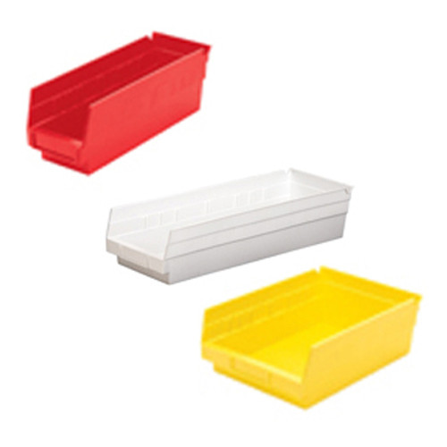 Shelf Bins - 4 1/8 x 11 5/8 x 4"   Blue