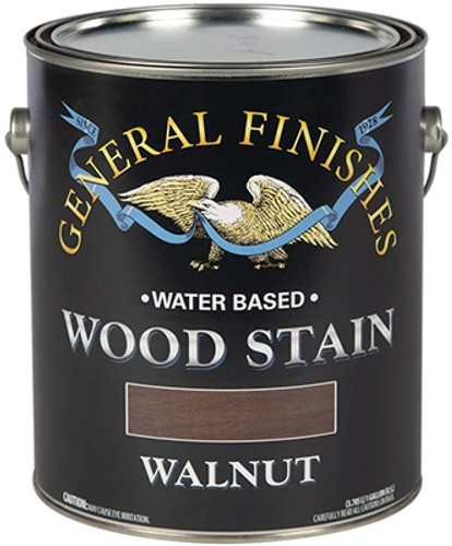 General Finishes Water Based Stains, Walnut, Gallon