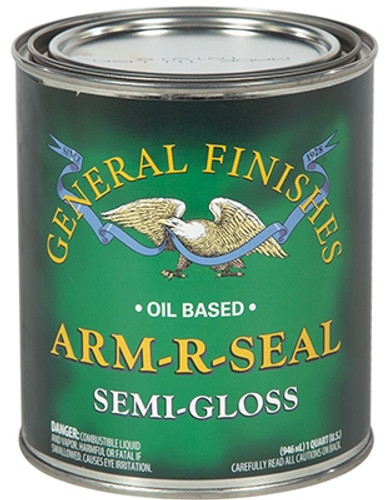 General Finishes Arm-R-Seal Urethane- Semi Gloss, Quart