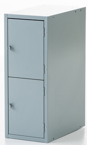 Montisa  Base Cabinets - 2-Locker (12A), Gray