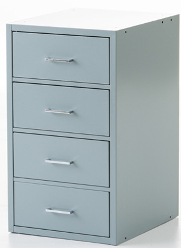 Montisa  Base Cabinets - Base Unit, 4-Drawer (18G), Gray