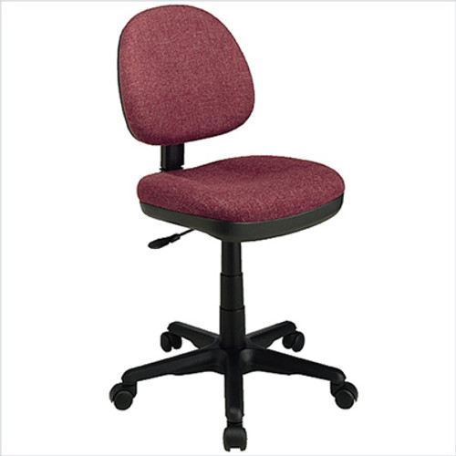 Office Star Task Chair - Adjustable Height 17-1/4" to 22-1/4"