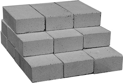 Greene Manufacturing Firebrick - 9"L x 4-1/2"W x 2-1/4"H - Set of 52