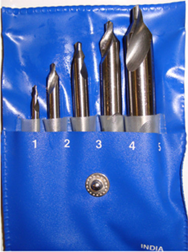 Combined Drill and Countersink Set - Size 1 To 5