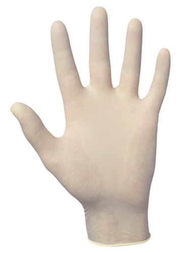SAS Safety Powder Free Latex Gloves, Small, Box/100