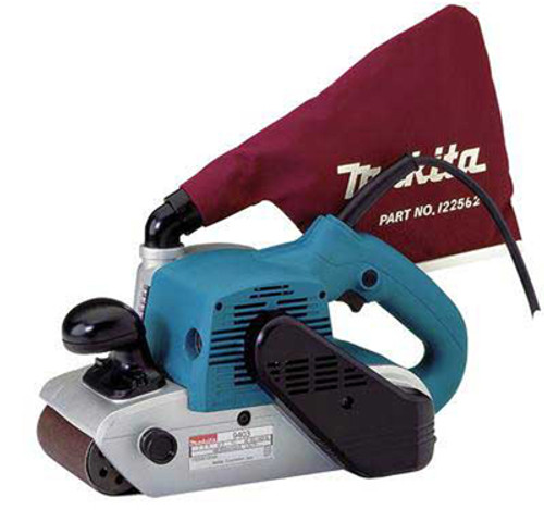 Makita 4" x 24" Single Speed Belt Sander - 11.0 amps - 1640 SFPM