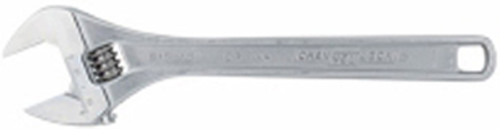 Channellock Adjustable Wrench, 4"L, 1/2" Max Opening