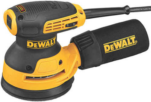 DeWalt 5" Random Orbit Sander - Single Speed, 12,000 OPM