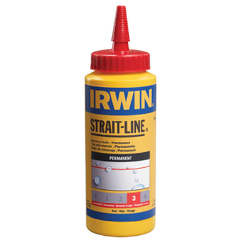 Irwin Strait-Line Micro-Fill Chalk Refill - Red - 8 oz.