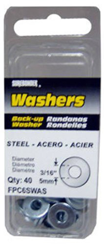 Surebonder Blind Rivets Back-Up Washers - Steel - 3/16" Rivet Size" - Box/40