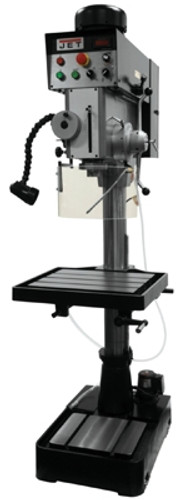 Jet 20" Geared Electronic Variable Speed Drill Press with Power Downfeed - Model JDP-20EVST-460-PDF