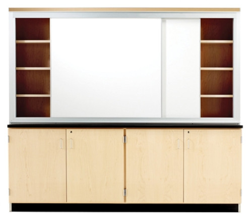 Diversified Woodcrafts Knowledge Plus Wall Cabinet - Maple