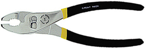 Great Neck Slip-Joint Pliers - 8", Milled Jaws