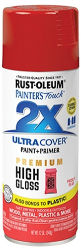 Rust-Oleum 2X Ultra Cover Spray Paint, 12 oz., High Gloss, Prickly Pear