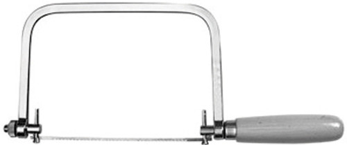 Olson Deluxe Coping Saw - 4-3/4" Depth, Wood Handle