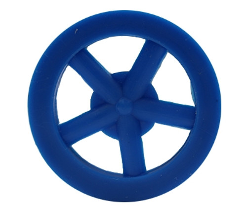 Front Spoke Dragster Wheels With Spokes, Blue, pkg/100