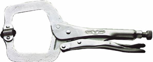 Irwin Vise-Grip Swivel Pad C Clamp Locking Pliers - 2-1/8" Opening/6" Long