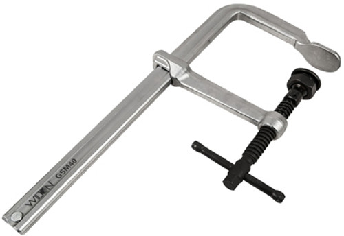 Wilton F-Clamp, Heavy-Duty, Classic Series, 12" Opening, 5-1/2" Throat Depth, Model GSM30