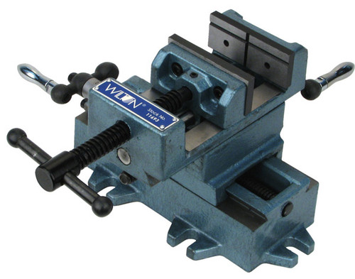 Wilton Cross Slide Drill Press Vise - 4" Jaw Width, 4" Opening, 1-3/8" Depth