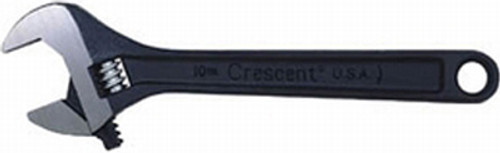 Crescent Adjustable Wrench, Black Phospate Finish, 6"L , 15/16" Max Opening