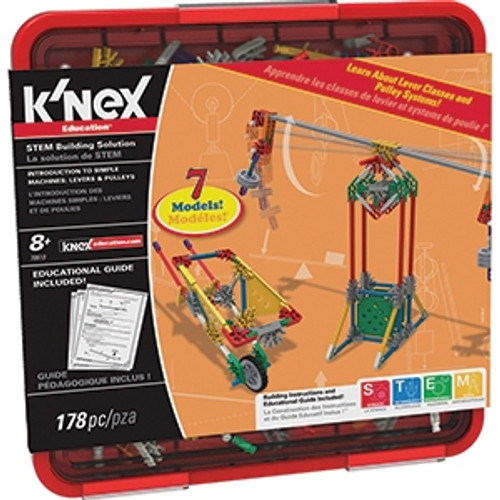 K'NEX Education Intro to Simple Machines Levers and Pulleys Set