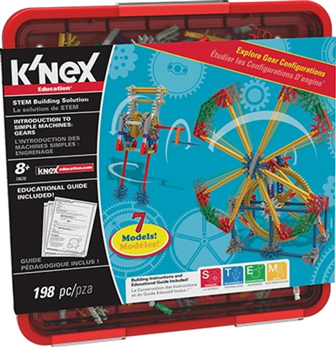 K'NEX Education Intro to Simple Machines Gears Set