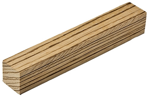 Rockler Pen Blank - Zebrawood