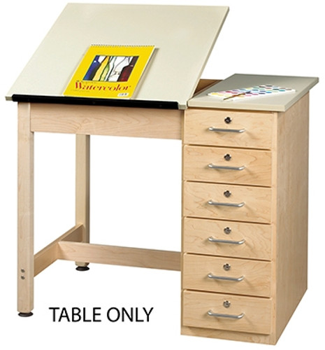 Diversified Woodcrafts Drawing/Drafting Table - 36"W x 24"D x 30"H