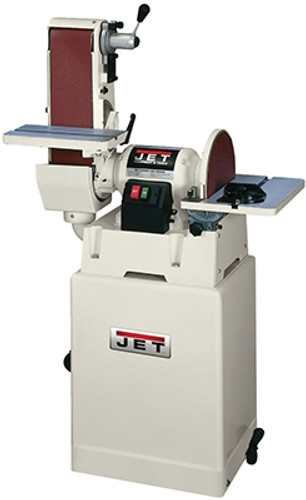 Jet Closed Stand Combination 6"x 48" Belt Sander and 12" Disc Sander- Model JSG-6SCS