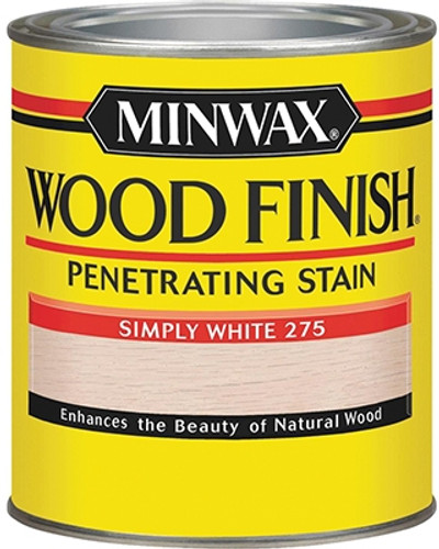 Minwax Penetrating Oil Stain, Simple White 275, Quart