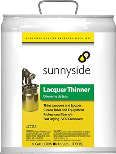 Sunnyside Lacquer Thinner, 5 Gallon