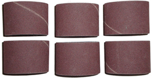 Clesco Sanding Sleeves - 2" x 1-1/2" 50 Grit - pkg/6