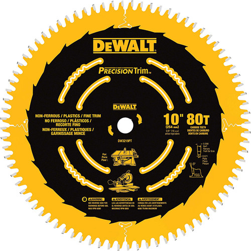 DeWalt Precision Trim Saw Blade